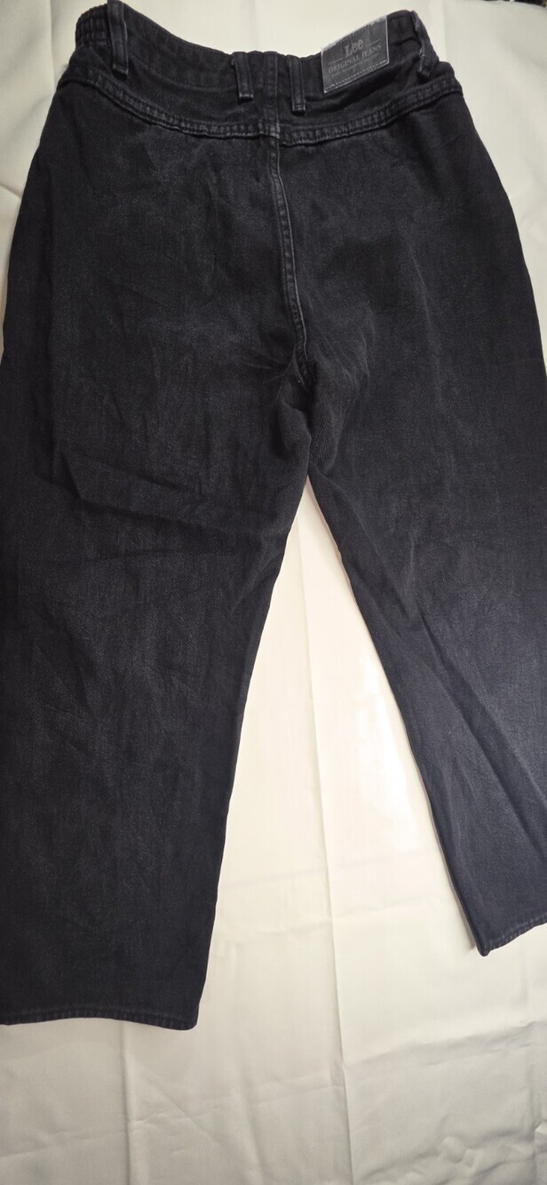 Lee Original Jeans Women Elastic Waist, High Rise, Relaxed Fit, Size 16 Sku 0247 - Picture 5 of 5